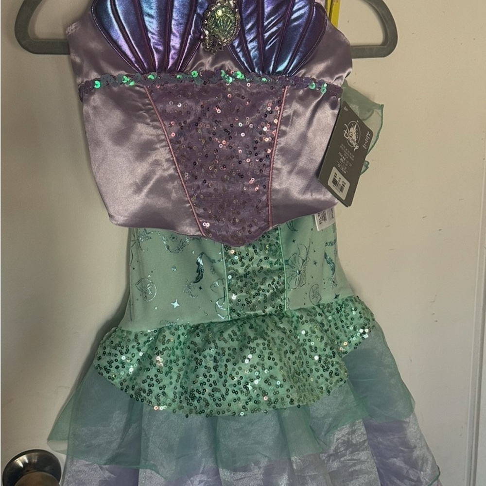 Disney Purple and Green Mermaid Halloween Costume